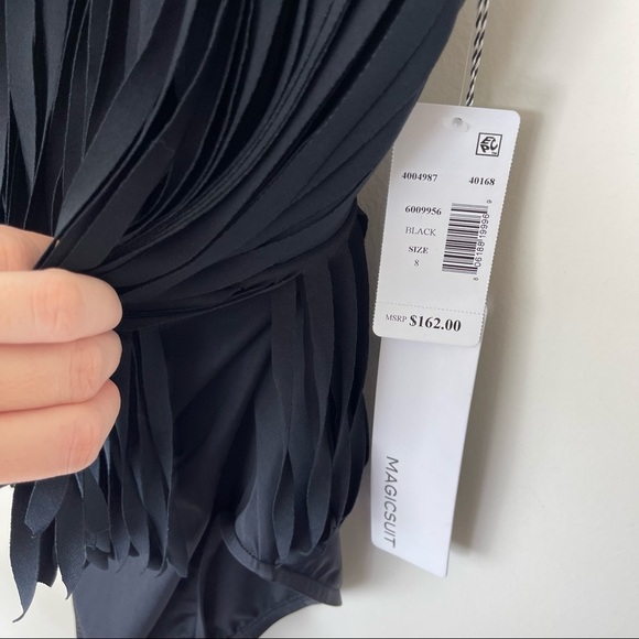 MAGICSUIT Swim Shakira One-Piece Swimsuit Fringe 8 - Picture 5 of 11